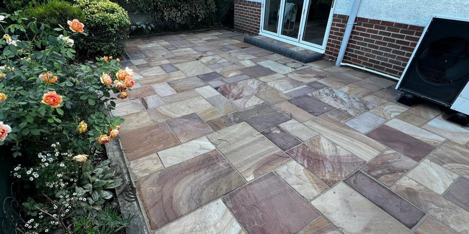 cleaning patio