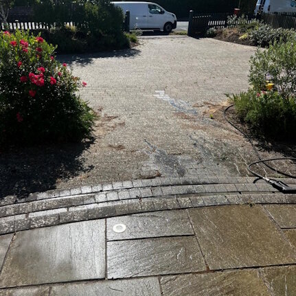 Driveway cleaning